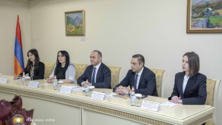 Representatives of Management and Teaching staff of Near East South Asia Center for Strategic Studies (NESA) at the RA Investigative Committee; Cooperation Arrangements in Training Field Achieved (photos)